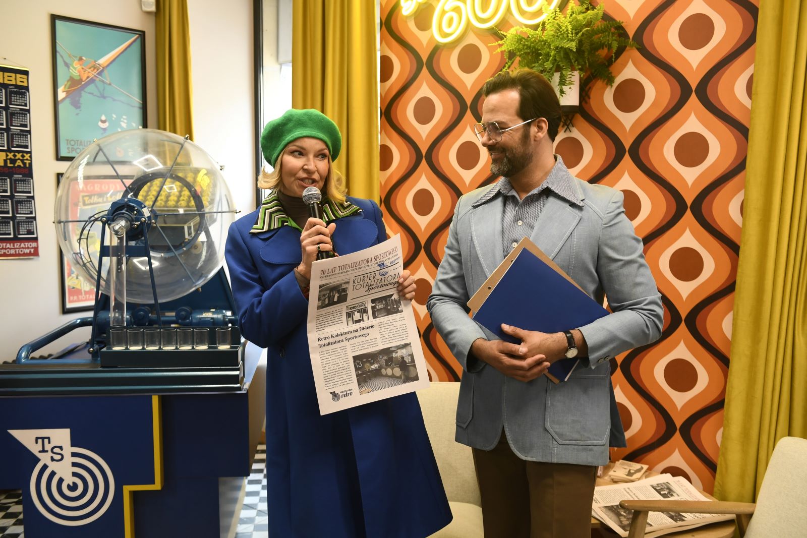 Totalizator Sportowy otworzył w Warszawie kolekturę w stylu retro
